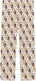 MyPupSocks Custom Pet Face Pajamas Pants Photo Pajama Bottoms for Men S-XXL