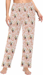 Custom Face Pajamas Pants Personalized Nightwear Bottoms for Women XS-XXL