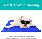 Arf Pets Cooling Mat for Dogs - Gel Self-Cooling Pad for Beds, Kennels & Crates | Durable, Non-Toxic, Pressure-Activated Relief | No Water, Electricity, Batteries or Refrigeration Needed, 20" x 30"
