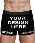 Personalized Underwear for Men with Face Custom Face Boxers Customized Boxer Briefs Funny Gifts for Him Husband Boyfriend
