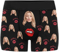 M YESCUSTOM Custom Boxers Briefs for Men Personalized Boxers with Face Mens Funny Underwear with Photo XS-5XL
