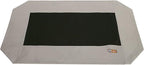 K&H Pet Products Original Pet Cot Replacement Cover (Cot Sold Separately) Taupe/Black Medium 32 X 25 Inches
