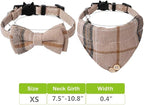 Faleela Breakaway Cat Collar with Bells - 2 Pack Cat Collar with Bells, Cat Collars with Bandana, Accessories for Pet Collars, Adjustable for Cats and Small Dogs