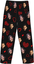 Custom Pajama Pants Personalized Pajama Bottoms With Photo Customizable Pajama For Men Women Add Your Design