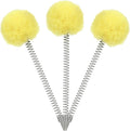 3-Pack Spring Pom Pom Replacement Toppers for Cat Track Toy