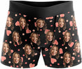 M YESCUSTOM Custom Faces Funny Short Briefs Gift for Husband Underwear