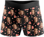 M YESCUSTOM Custom Faces Funny Short Briefs Gift for Husband Underwear
