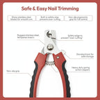 PW Pet Grooming Tools for Dogs & Cats- Safe On Skin Easy To Use Dog Grooming Kit with Ergonomic, Non-Slip Handle– Includes Pet Nail Clippers, 2-in-1 Slicker Brush & Hand-Held Bath Brush- Paw Mountain
