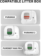 PETKIT Magnetic Dustproof Curtain 2.0 for PURAMAX 2/PUROBOT MAX PRO Automatic Cat Litter Box