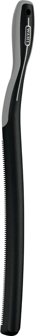 Wahl Professional Animal Equine Grooming Horse Shedding Tool (#858714) - Contoured Horse Shed Tool - Horse Hair Shedder & Deshedder - Removes Hair & Dirt - Horse Grooming Supplies - Black