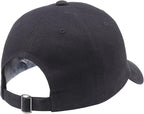 Cat Mom & Dad Hats for Proud Cat Parents | for Men & Women | Embroidered Text - Adjustable Fit - 100% Cotton