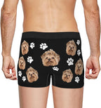 Personalized Underwear for Men with Face Custom Face Boxers Customized Boxer Briefs Funny Gifts for Him Husband Boyfriend