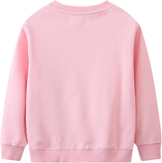 Bumeex Toddler Girl Sweatshirt Clothes Outfit,Cotton Crewneck Christmas Clothing