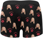 M YESCUSTOM Custom Boxers Briefs for Men Personalized Boxers with Face Mens Funny Underwear with Photo XS-5XL