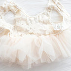 Fashion Sweet Puppy Dog Blingbling Princess Skirt Pet Dog Lace Cake Camisole Tutu Dress C-White S