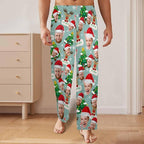 Custom Pajama Pants for Men, Personalized PJ Pants with Photos, Custom Mens Pajama Shorts, Gifts for Dad Husband