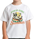 Kids Toddler Little Boys Girls T-Shirt Short Sleeve Funny Animals Graphic Letters Print Tee Top Summer Clothes