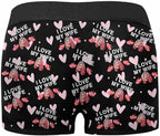 M YESCUSTOM Custom Faces Funny Short Briefs Gift for Husband Underwear