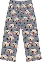 Custom Face Pajamas Pants Personalized Nightwear Bottoms for Women XS-XXL