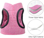 HEYWEAN Cat Harness and Leash - Ultra Light Escape Proof Kitten Collar Cat Walking Jacket with Running Cushioning Soft and Comfortable Suitable for Puppies Rabbits