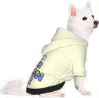 Dog Hoodie Design Your Own Personalized Pet Hoodies Small Pets Wear Shirt Customized Dog Clothes Custom Hooded Sweatshirt Pullover Text Image Dogs Puppy Cat and Kitten, Light Yellow, XL,