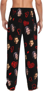 Custom Pajama Pants Personalized Pajama Bottoms With Photo Customizable Pajama For Men Women Add Your Design