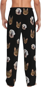 Custom Pajama Pants Personalized Pajama Bottoms With Photo Customizable Pajama For Men Women Add Your Design