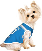 Detroit Dog Clothes Jersey Pet Jersey Customized Any Name & Number S-5XL for Small Middle and Big Dogs