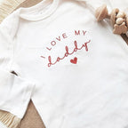 COUPLEHOODIES Personalized Baby Onesie Bodysuit – Custom Embroidery Gift for Pregnancy Reveal Baby Shower or First Grandchild