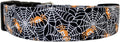 Orange Spiders Halloween Dog Collar (Tiny)