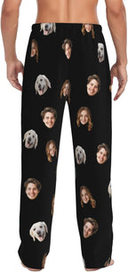 Personalized Pajama Pants For Men Women Custom Pajama Pants With Face Custom Face Pajamas Funny Customized Gifts