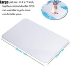 Rabbit Cooling Pad, 12x8 in Self Cooling Mat for Hamster Guinea Pig Chinchilla Bunny Kitten Cat and Other Small Animal, Pet Cool Ice Bed Plate Perfect for Hot Summer
