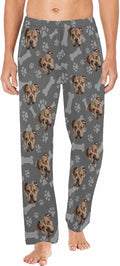 MyPupSocks Custom Pet Face Pajamas Pants Photo Pajama Bottoms for Men S-XXL