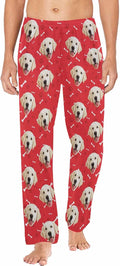 MyPupSocks Personalized Face Pajamas Pants Photo Pajama Bottoms for Men S-XXL