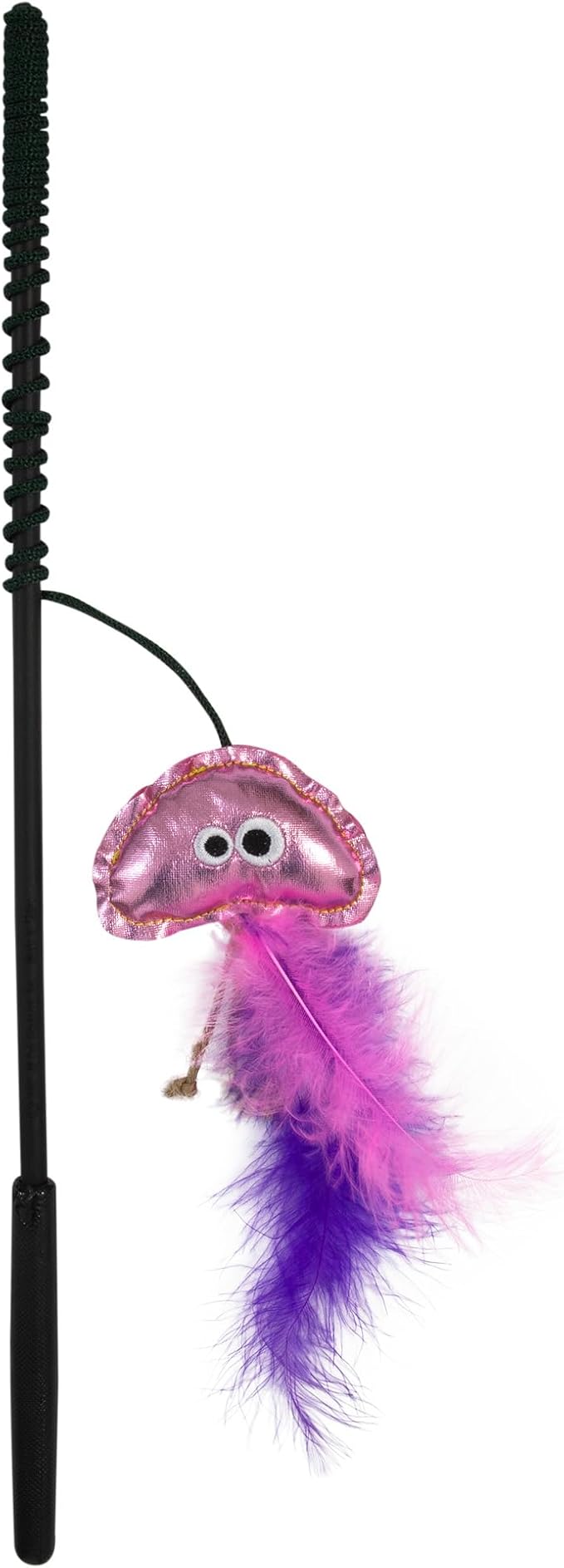 Mad Cat SAS-Sea Wand Catnip and Silvervine Teaser Cat Toy, for Hunting Instincts