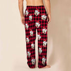 MyPupSocks Custom Pajama Pants for Pet Lover, Personalized Photo Face Printed Pajama Bottoms Sleepwear with Pockets