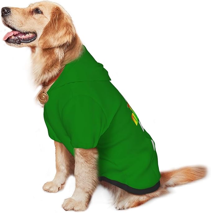 Custom Dog Hoodie with Text Photo, Personalized Pet Clothes Sweatshirt for Small/Medium/Large Dogs, Cats,M, Gray