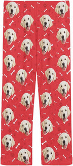MyPupSocks Personalized Face Pajamas Pants Photo Pajama Bottoms for Men S-XXL