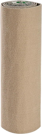 157.5"x15.8" Trimmable Self-Adhesive Carpet Mat Pad Replacement for Cat Tree Shelf Shelves, Cat Wall Furniture Steps, Carpet Scratching Post Scratcher Couch Protector (Beige)