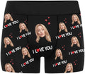 M YESCUSTOM Custom Boxers Briefs for Men Personalized Boxers with Face Mens Funny Underwear with Photo XS-5XL