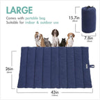 CHEERHUNTING Outdoor Dog Bed, Waterproof, Washable, Large Size, Durable, Water Resistant, Portable and Camping Travel Pet Mat