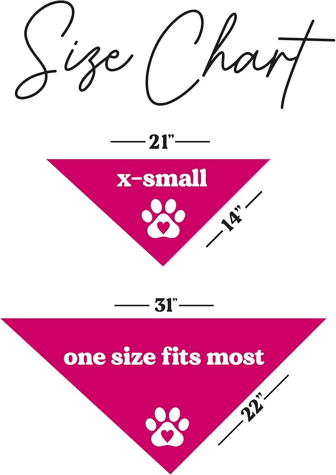 First Mate Dog Bandana (Hot Pink, XS 264)
