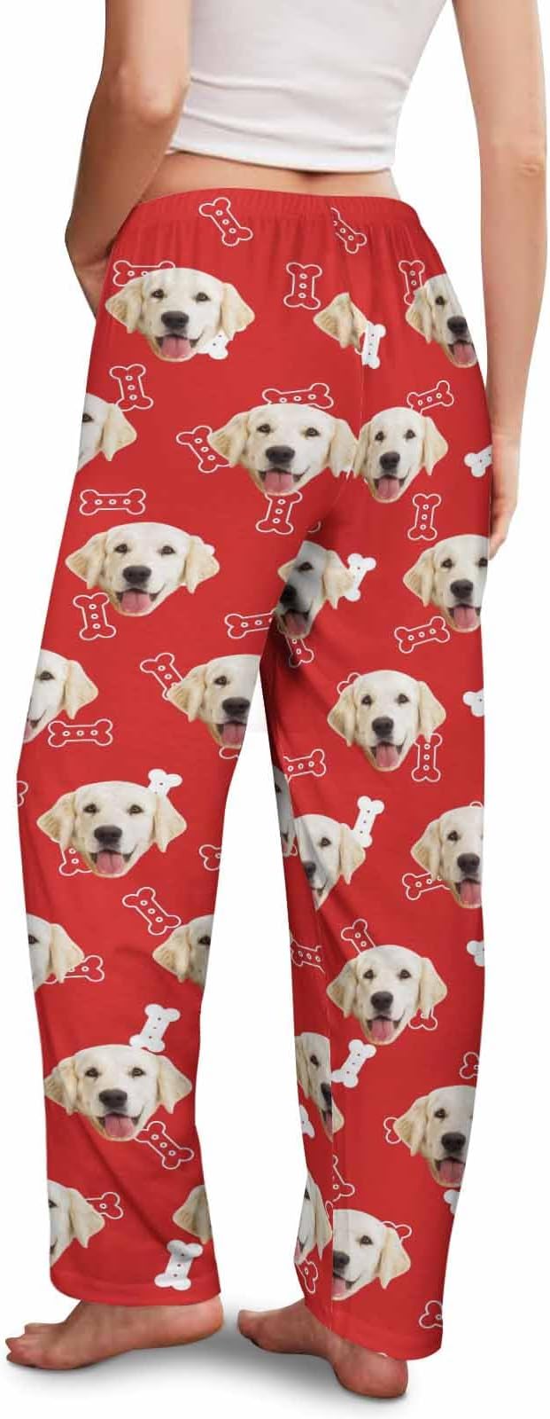 Customized Face Pajama Custom Pajama Pants with Photo for Women Mom