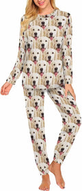 MyPupSocks Custom Face Pajamas Sets for Women, Personalized Photo Sleepwear XS-XXL