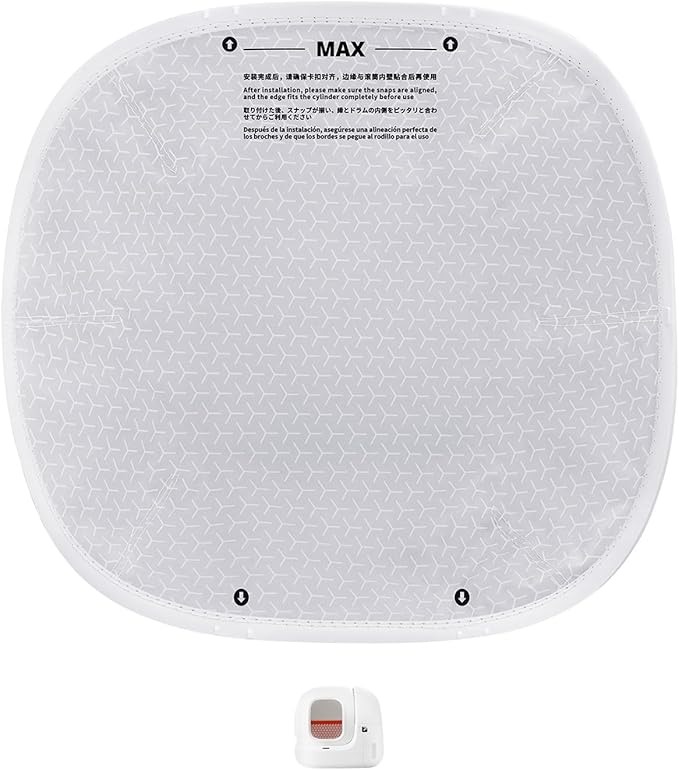 PETKIT Replaced Cat Litter Pad for PuraMax Automatic Cat Litter Box, Waterproof Leakproof Replacement Litter Mat, Scratch Resistance, High Flexibility