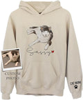 CHIARA CONTI11 Custom Dog Hoodie, Custom Pet Gifts, Custom Dog Shirt, Custom Dog Sweatshirt, Valentine's Day Gift