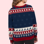 Wrappiness A Girl And Her Dog Christmas Sweatshirt - Cozy Unisex Fit Custom Shirt - Cute for Women Pet Lovers