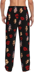 Custom Pajama Pants Personalized Pajama Bottoms With Photo Customizable Pajama For Men Women Add Your Design