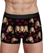 Personalized Underwear for Men with Face Custom Face Boxers Customized Boxer Briefs Funny Gifts for Him Husband Boyfriend