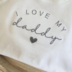 COUPLEHOODIES Personalized Baby Onesie Bodysuit – Custom Embroidery Gift for Pregnancy Reveal Baby Shower or First Grandchild